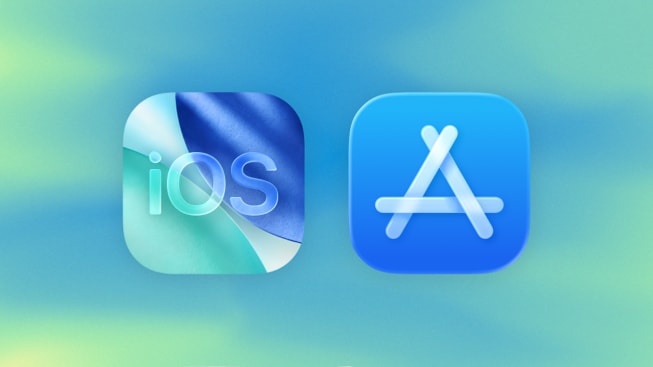 Apple iOS and App Store icons representing new app distribution and payment rules in Brazil