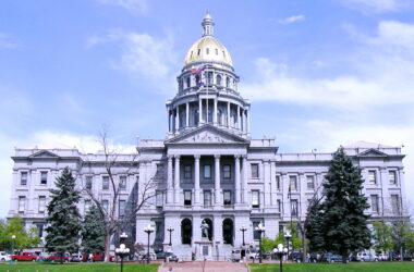 Colorado State Capitol in Denver, a key example in state artificial intelligence regulation coverage.