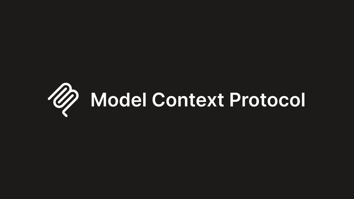 Model Context Protocol logo and protocol illustration